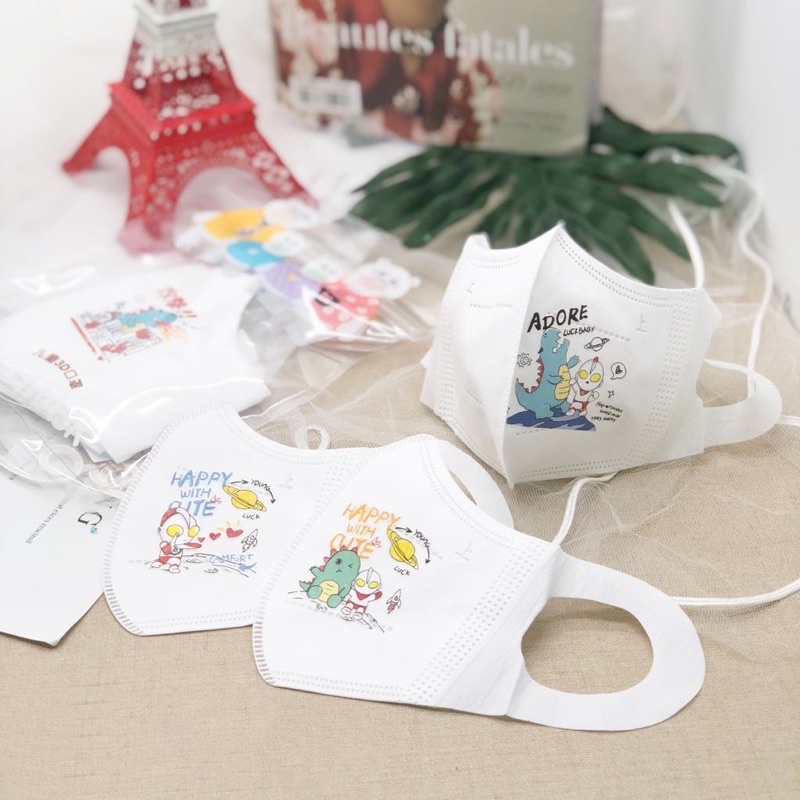 MASKER ANAK ANAK DUCKBILL 3D DISPOSAL MASK | DUCKBILL 3D MASK MASKER 3D