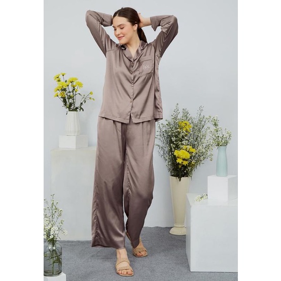 [READY STOCK] ZoAL Pajamas x Nikita Mirzani/ Light Brown