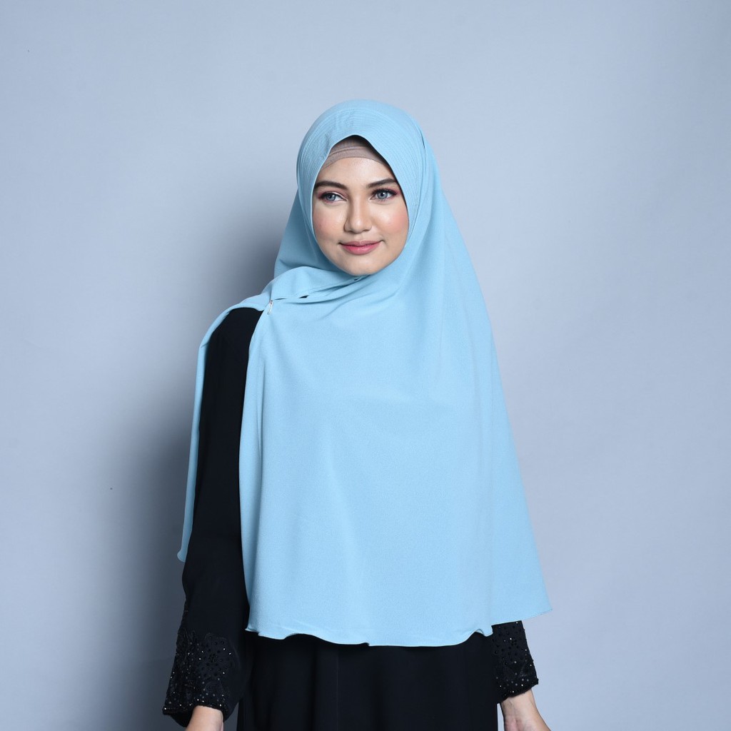 Shabiyan.id - Jilbab Khimar Syar'ii-BIRU LAUT