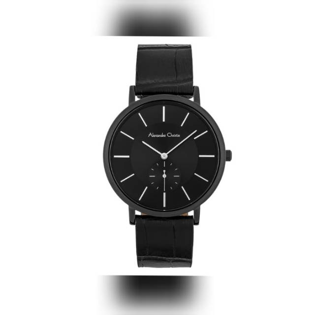 ALEXANDRE CHRISTIE WANITA AC 8575 LS ORIGINAL LEATHER ( BLACK )