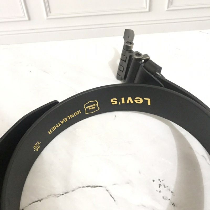 Sabuk kulit asli/ikat pinggang pria kulit asli best seller genuine leather gesper pria kepala robot