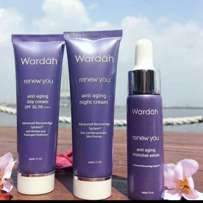 Wardah Paket Renew You Anti Aging 3in1 17ml