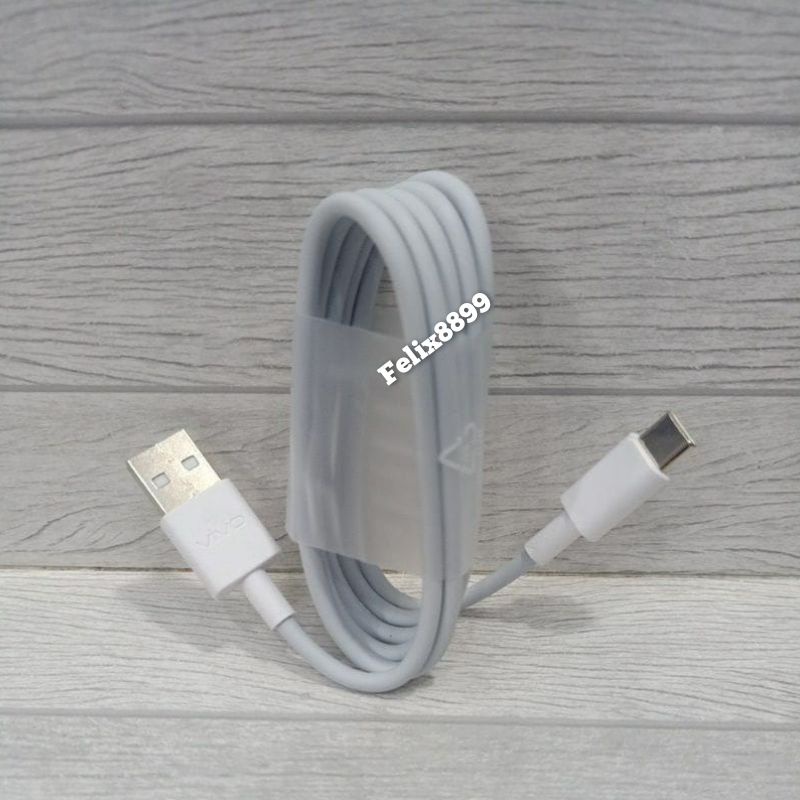 Kabel Data Charger Vivo V17 V19 S1 Pro Original 100% USB Type C Fast Charging