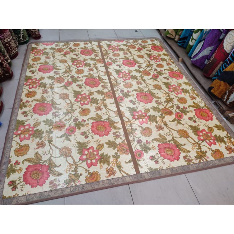 Tikar bambu tatami..motif mevvah Premium