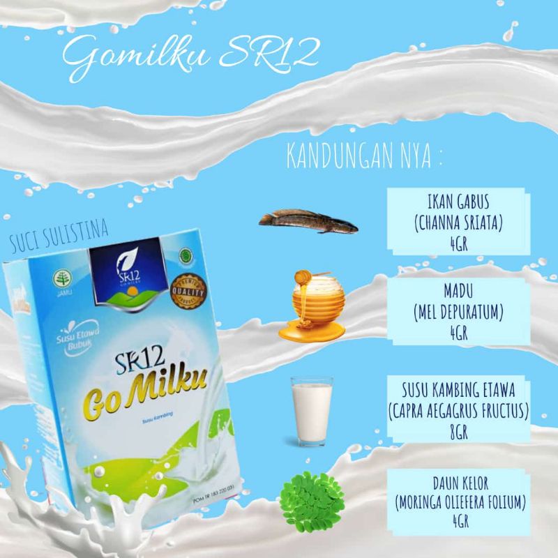 

SR12 SUSU GOMILKU ORIGINAL 600gr