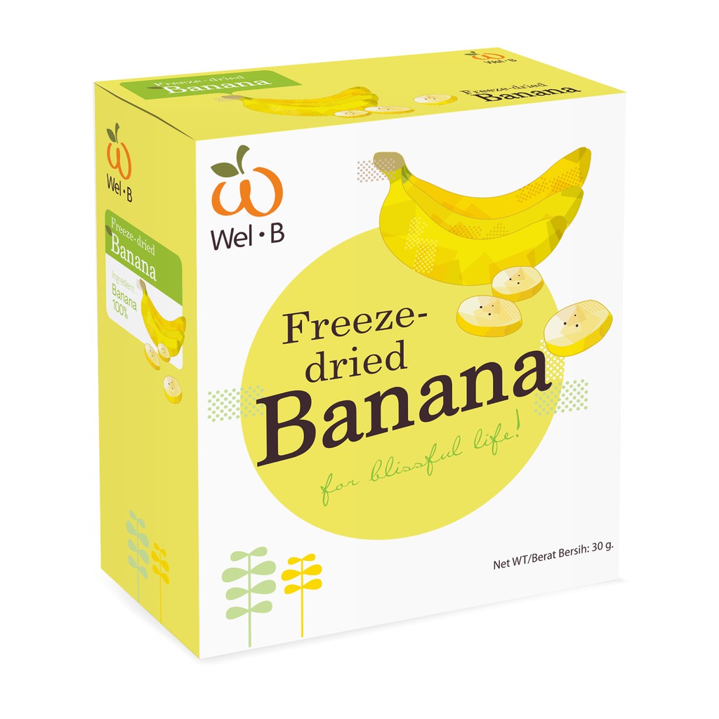 

Wel-B Freeze Dried - Banana