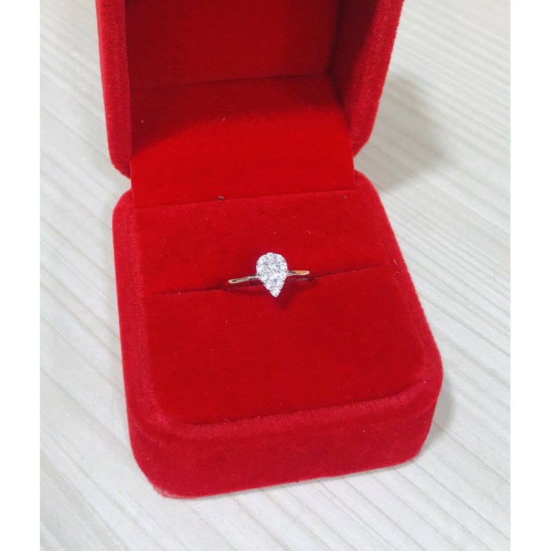 CINCIN PERMTA ANAK SILVER925/ LAPIS EMAS PUTIH ASLI /CP208