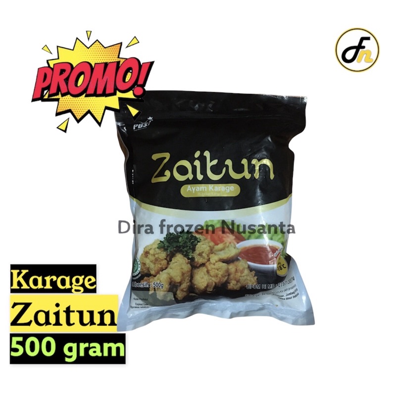 

Karage ayam zaitun 500 gram