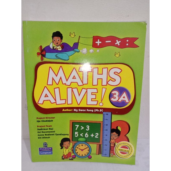 BUKU ORIGINAL MATHS ALIVE 3A