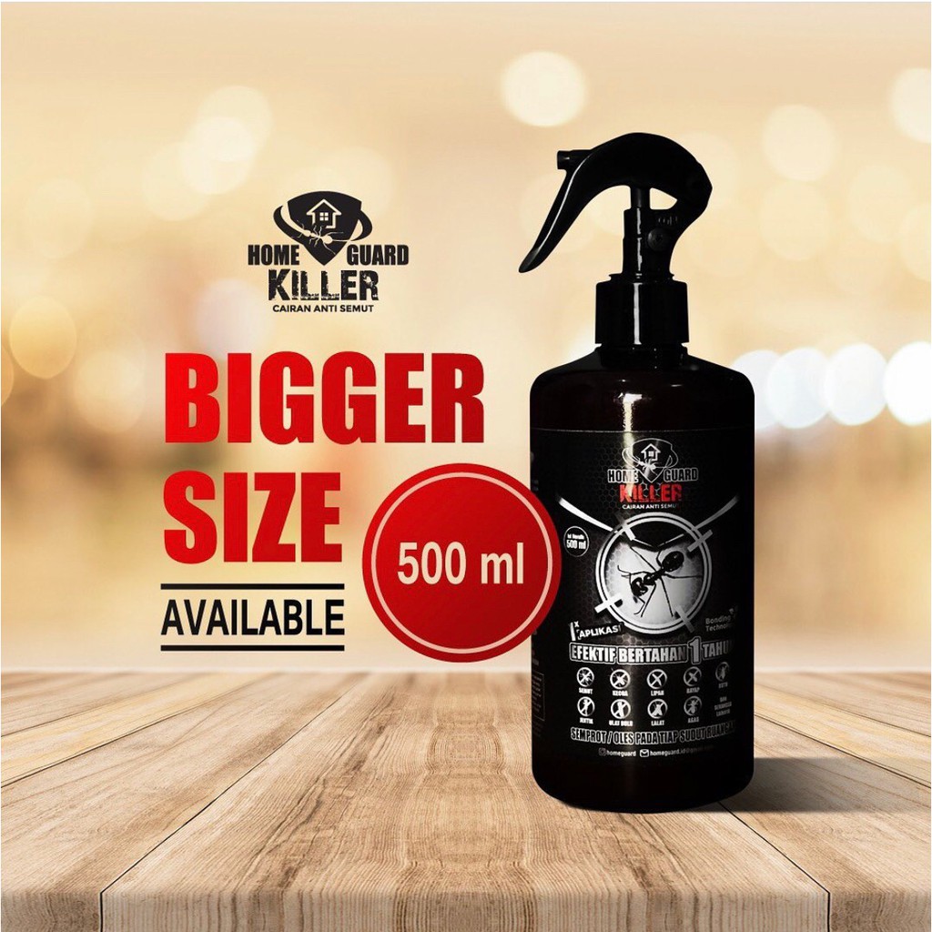 HOME GUARD KILLER 500ml Homeguard cairan anti semut / kecoak / rayap / serangga BANDUNG