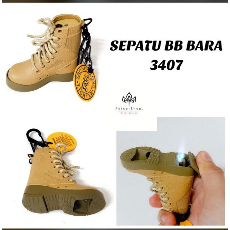 KOREK API UNIK BENTUK SEPATU