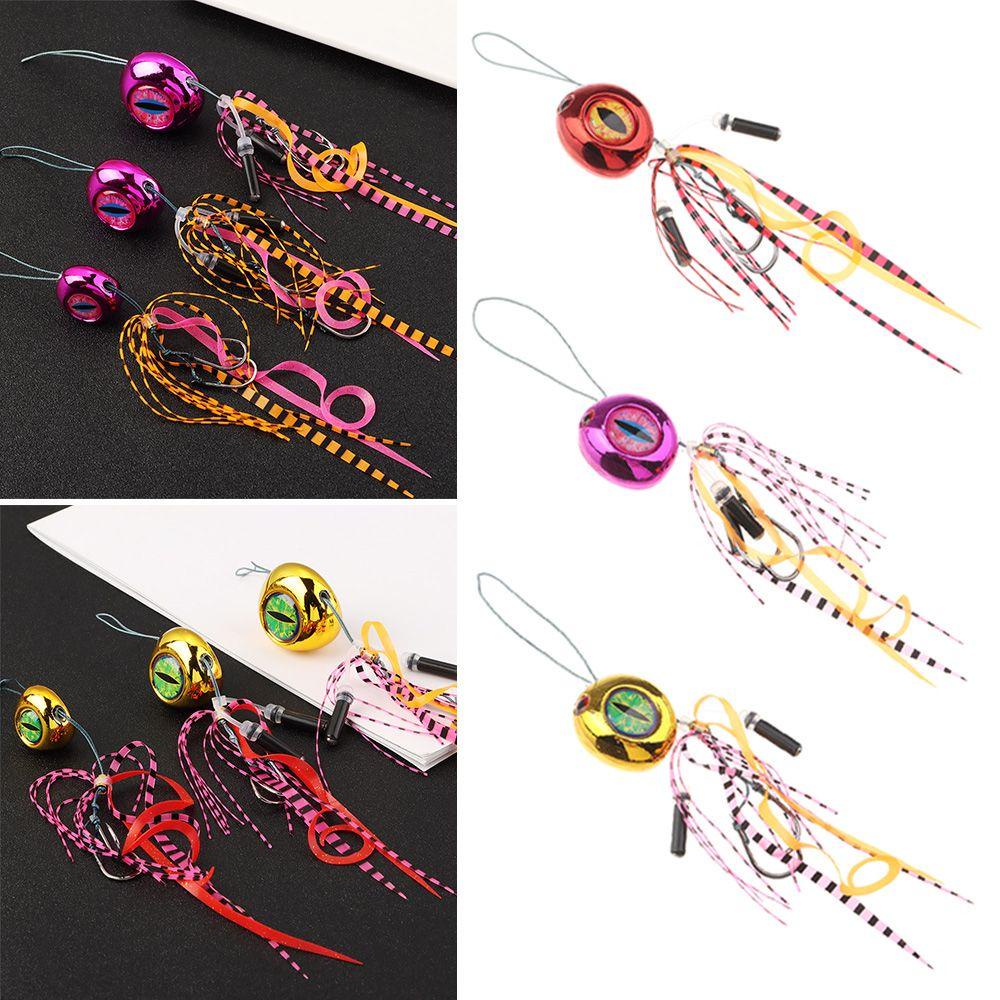 TOP Umpan Pancing Jenggot 40 /80 /120G Fish Tackle 3D Eyes Artificial Swimbait
