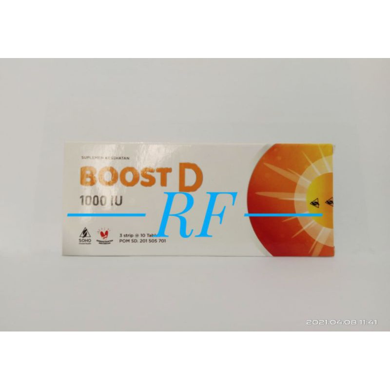 Jual Boost D Tab Isi 30 (Soho) | Shopee Indonesia