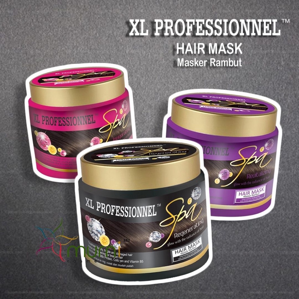 XL PROFESSIONNEL SPA HAIR MASK MASKER RAMBUT 500g