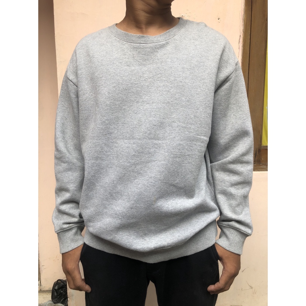 Crewneck Spao Abu abu