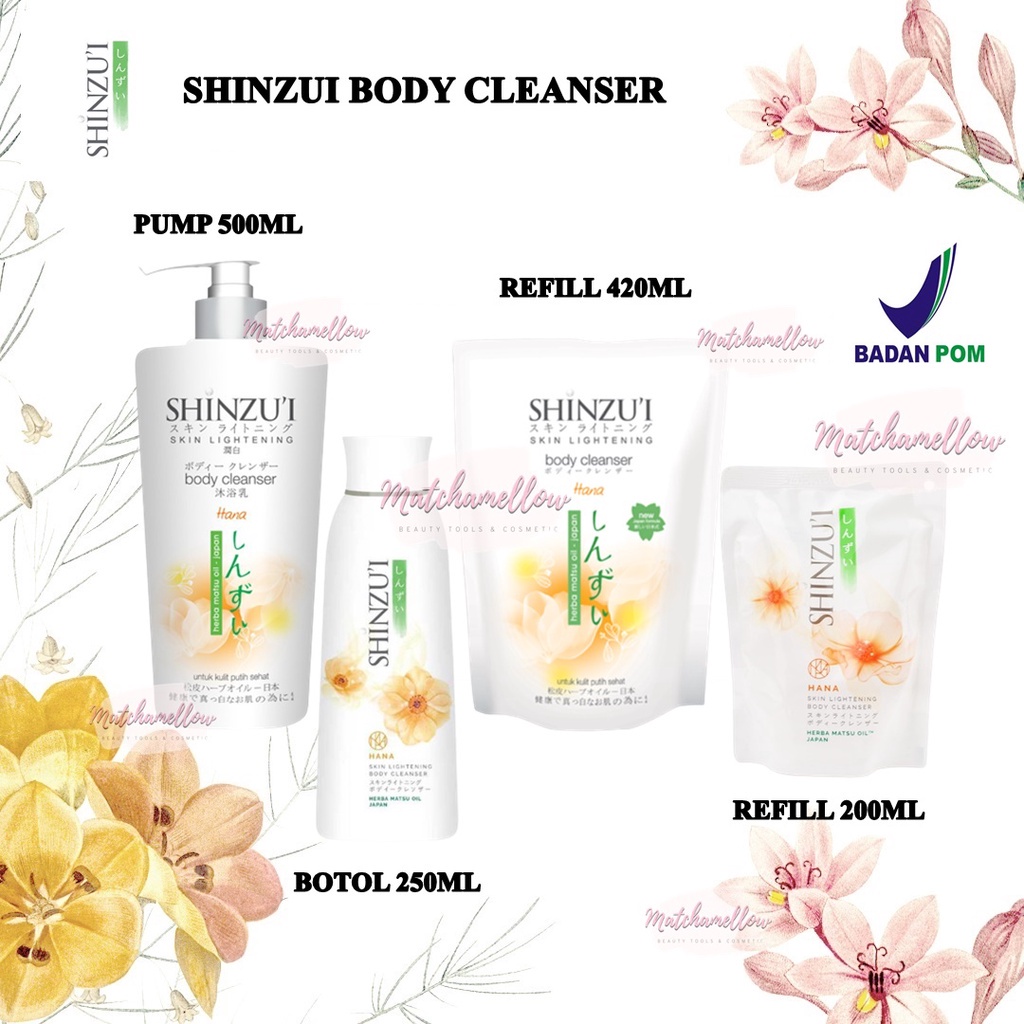 ❄️MATCHA❄️ SHINZUI BODY CLEANSER - SABUN CAIR SHINZUI BODY WASH ORIGINAL