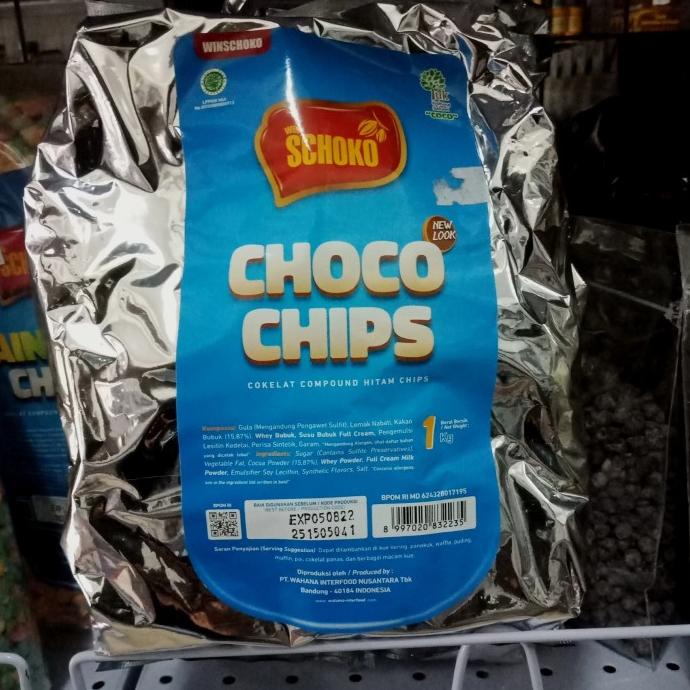 

Silahkan Order] Dark Chocolate Chips Schoko 1kg