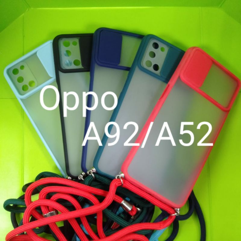case slinde kamera + case dove tali OPPO A92/A52
