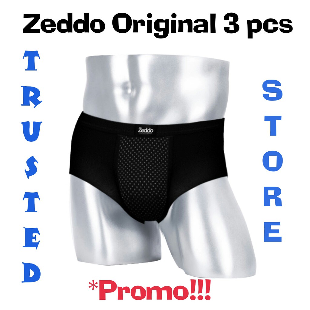 Zeddo Far Infrared Underwear (3 pcs) Celana Dalam Kesehatan Pria
