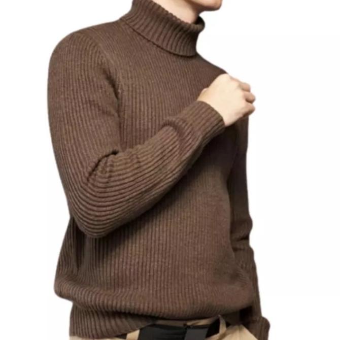 UK XL XXL SWEATER TURTLENECK PRIA/SWEATER RAJUT/SWEATER RAJUT MODEL TURTLENECK/BAJU LEHER PANJANG/BA