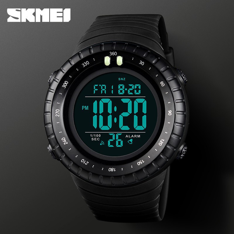 Jam Tangan Pria Digital Skmei 1420 Water Resistant 50M - Jam Tangan Sport - Jam Tangan Olahraga