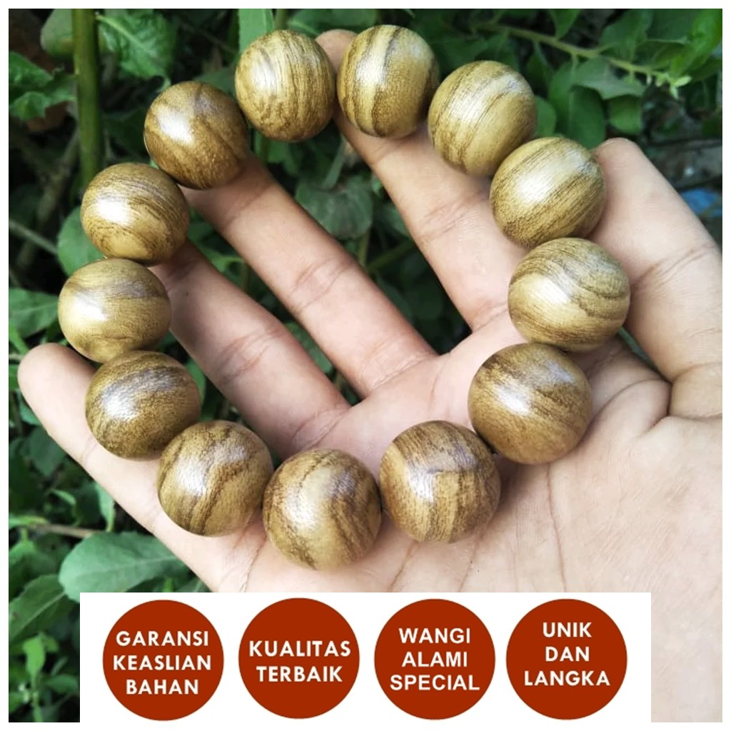 Gelang Gaharu Gelang Kayu Gaharu Gelang Gaharu Aquilaria 18mm