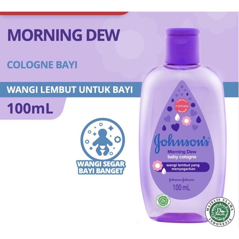 Johnson Baby Cologne Wangi Lembut Yang Menyegarkan 100ml