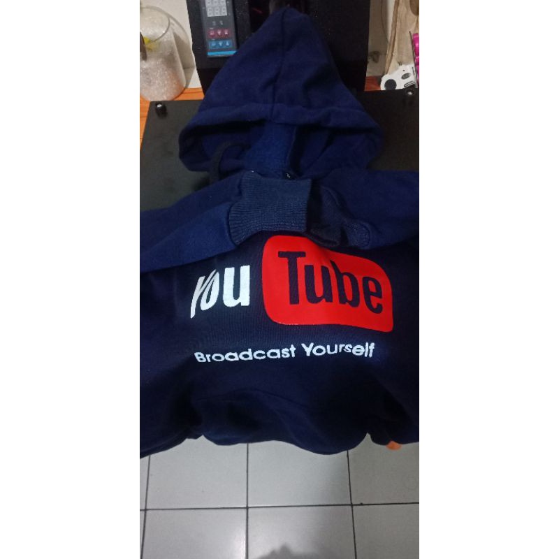 SWEATER HOODIE YOUTUBE//SWEATER SABLON PLASTISOL