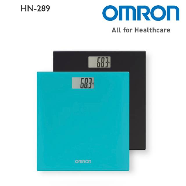 Timbangan Digital Omron Hn-289 (Blue/Biru &amp; Black/Hitam)