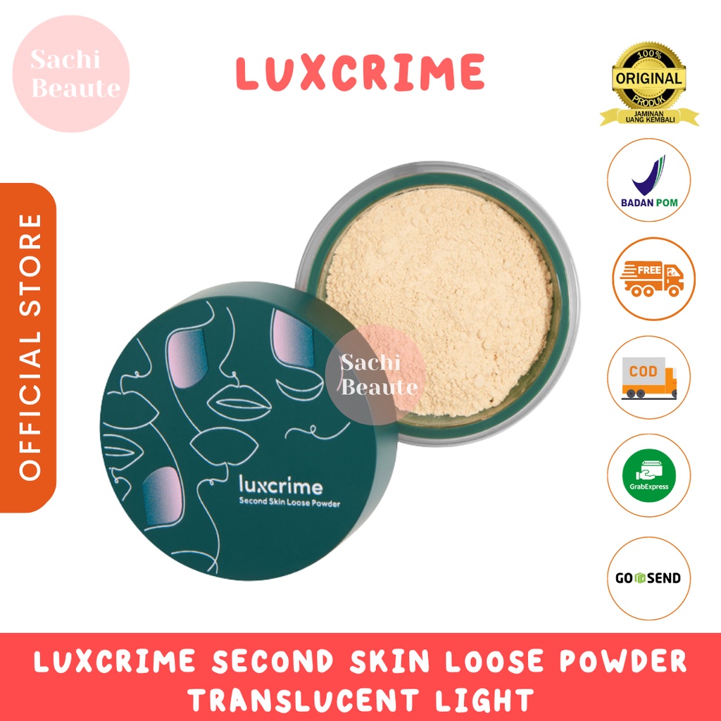 Luxcrime Second Skin Loose Powder Translucent Light