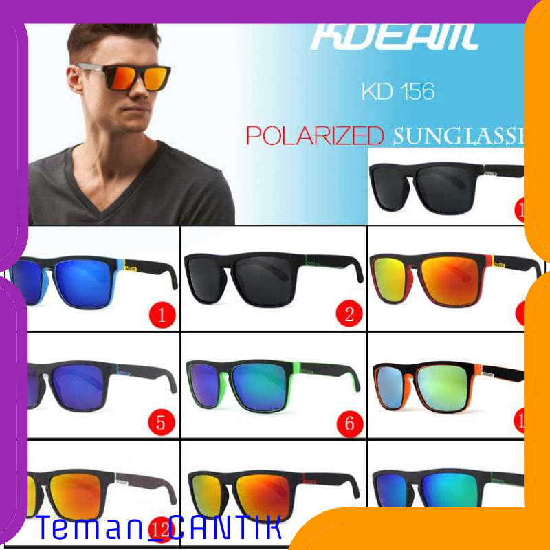 TC-AE049 KDEAM KACAMATA SUNGLASSES POLARIZED - KD156