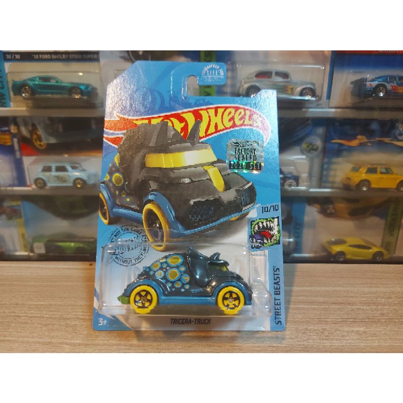 HOT WHEELS TRICERA TRUCK - TREASURE HUNT - FACTORY SEALED