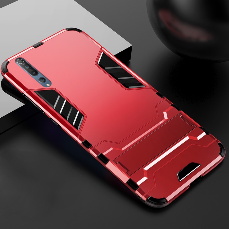 Casing Hard Case Plastik + Silikon Anti Bentur Untuk Xiaomi Mi 10 / 10 Pro / 5G
