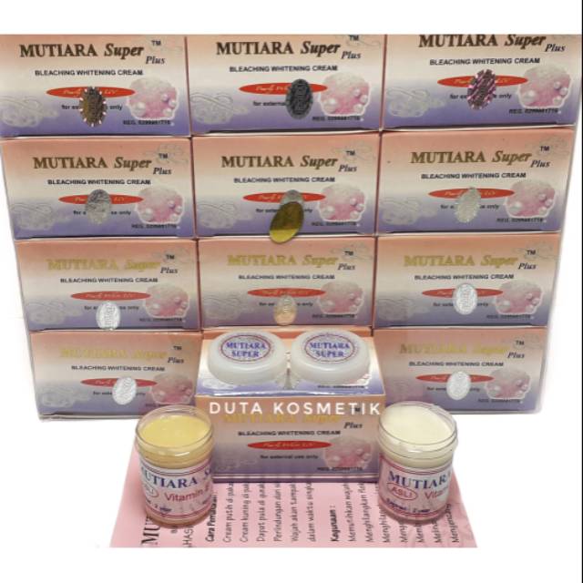 CREAM MUTIARA BOK PINK SUPER LUSINAN