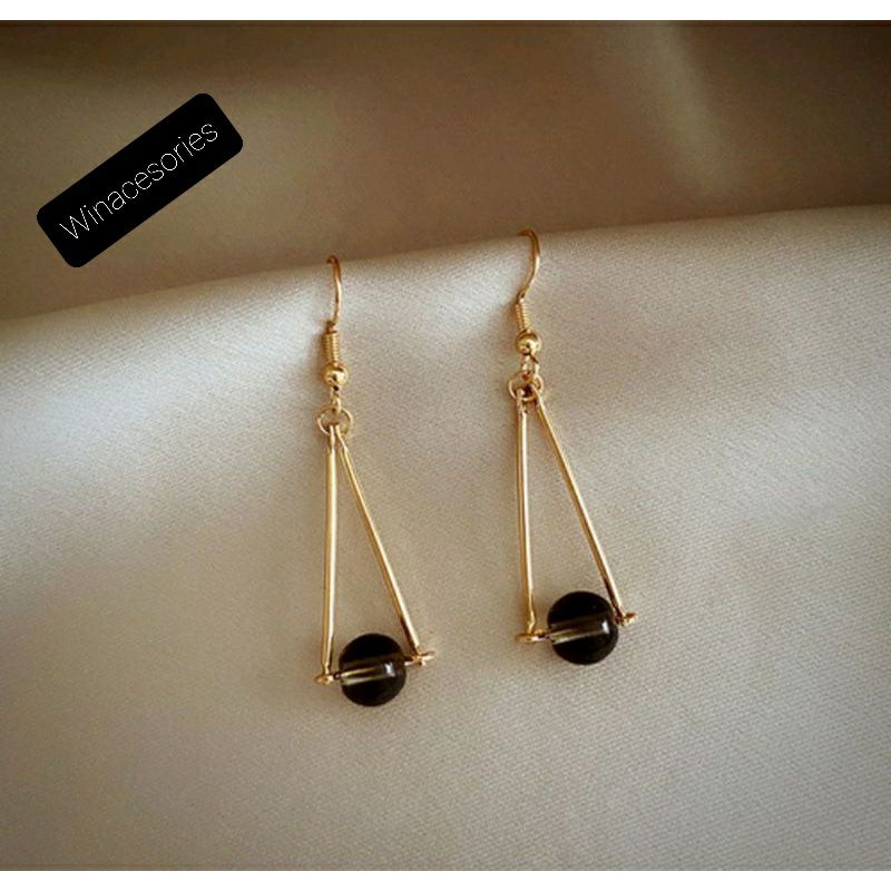 Anting vintage batu alam termurah