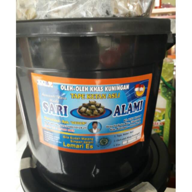 Ketan Tape Asli Kuningan merek bervariasi
