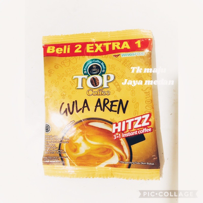 

Kopi Top Coffee Gula Aren 10+5x22g Medan