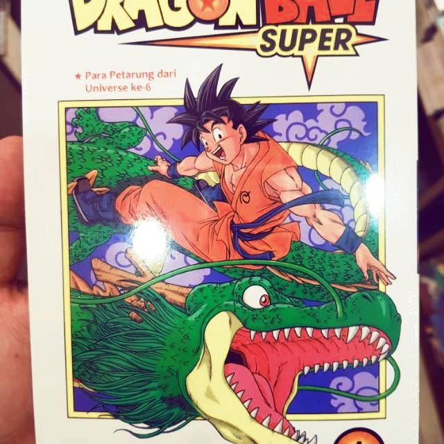 Komik Dragon Ball Super vol 1 segel ori
