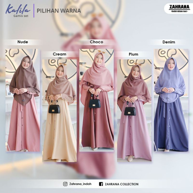 Gamis dan Koko (Kalila) by Zahrana