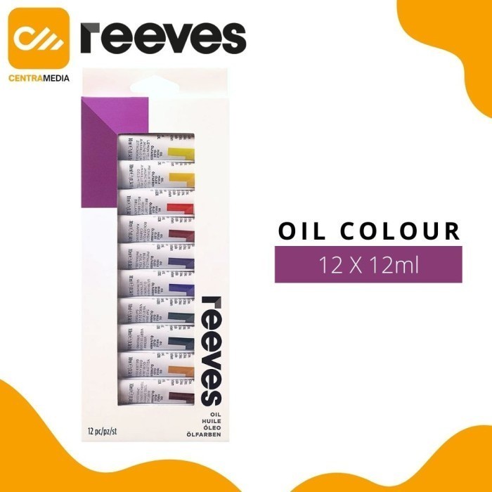 

Produk Terbaru Cat Minyak Reeves Oil Color Tube 12X12Ml Oil Colour Paint Set