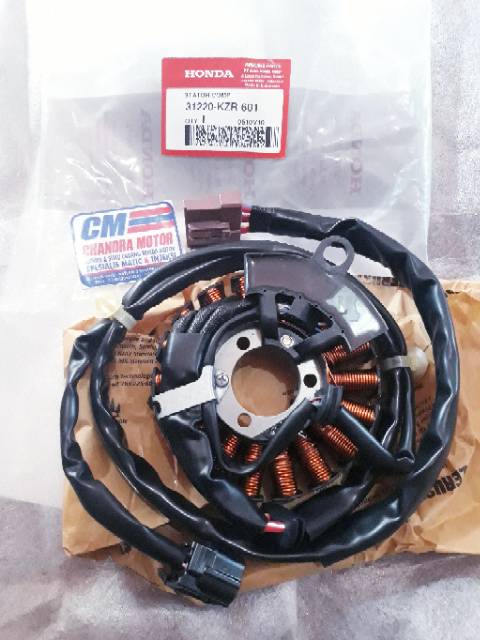 stator comp  sensor ckp  statorcomp old vario 125 lama 31220-KZR-601 asli HONDA 31220-KZR-601