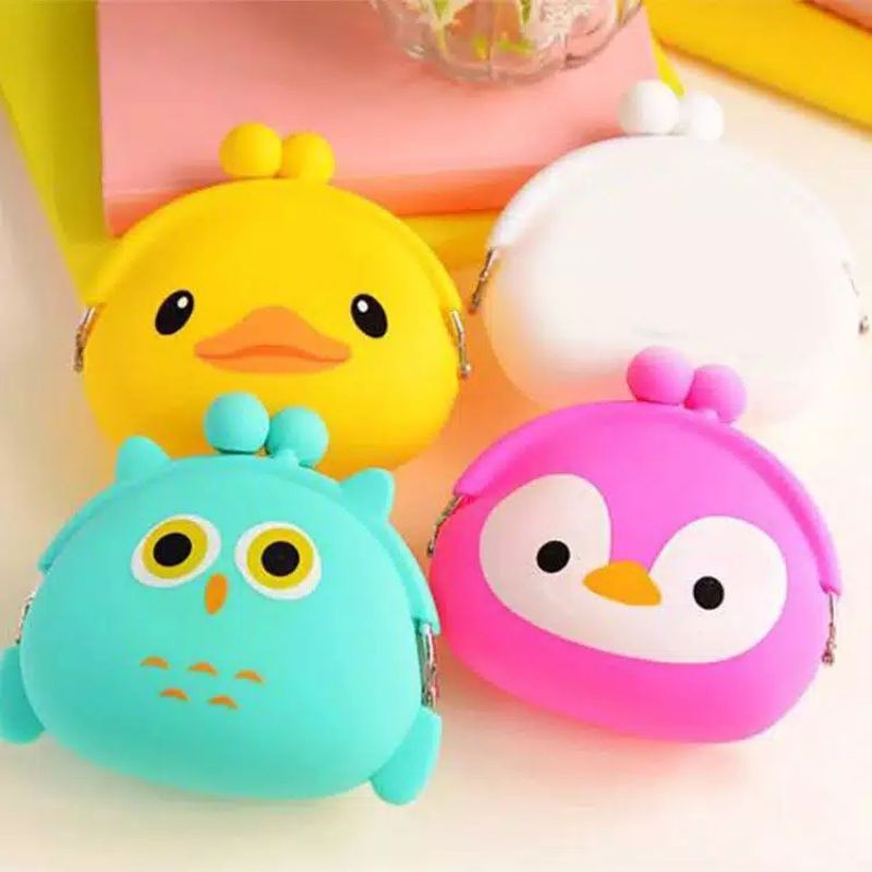 Dompet koin jelly silikon / Dompet Jelly