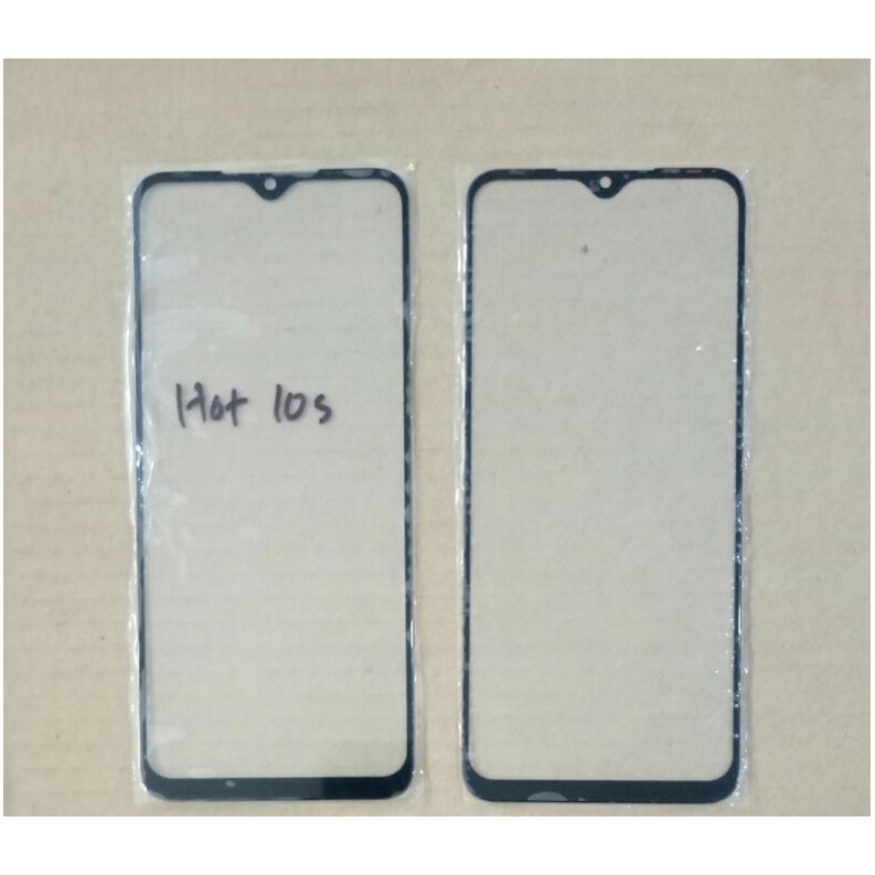 Glass LCD Kaca Depan LCD Gorilla Glass Infinix Hot 10s X689 X689B X689D