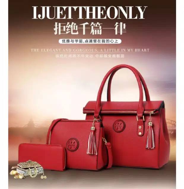 RAJA( COD ) Handbags Fashion Tory / Handbags fashion Wanita Murah