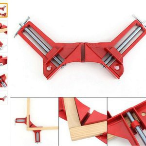 Klem Clamp Kayu Penyiku Siku Sudut Mitre Corner Right Angle 90 Derajat Penjepit Sudut Max Range 75mm