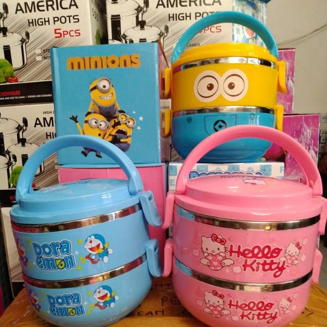 Rantang susun 2 karakter