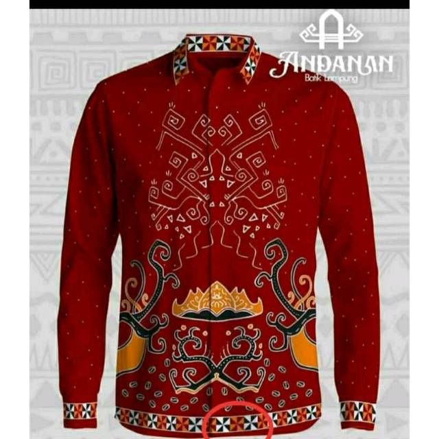 Batik lampung andanan (masih berupa bahan)