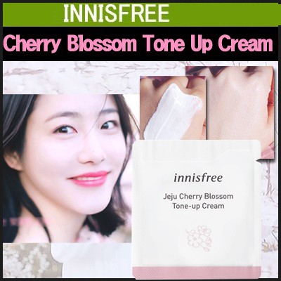 INNISFREE JEJU CHERRY BLOSSOM TONE UP CREAM / JELLY CREAM SAMPLE SACHET