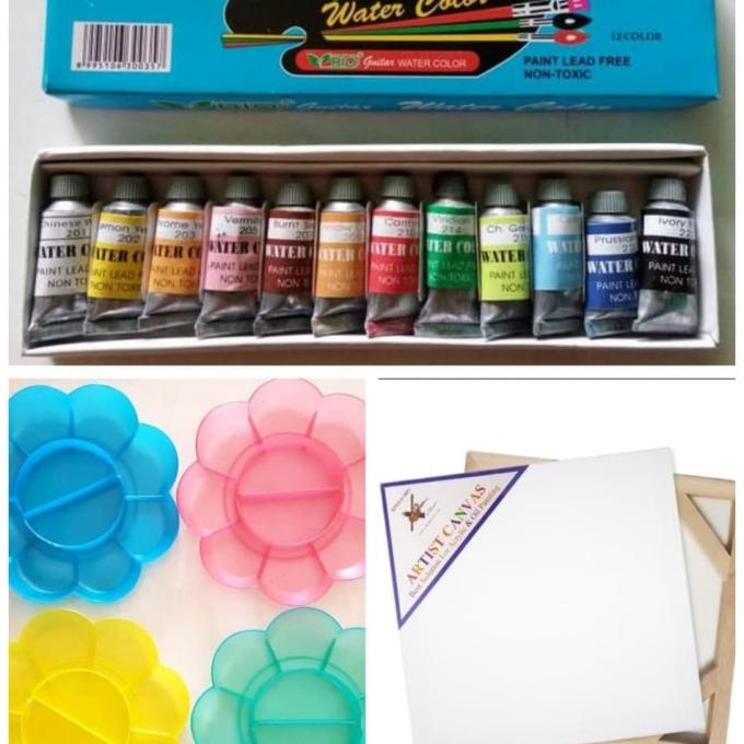 

Paket 2 (Kanvas 20x20 + cat air + palet)