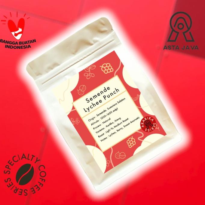 

Biji Kopi Arabika Single Origin Semende Lychee Punch Natural 250gr
